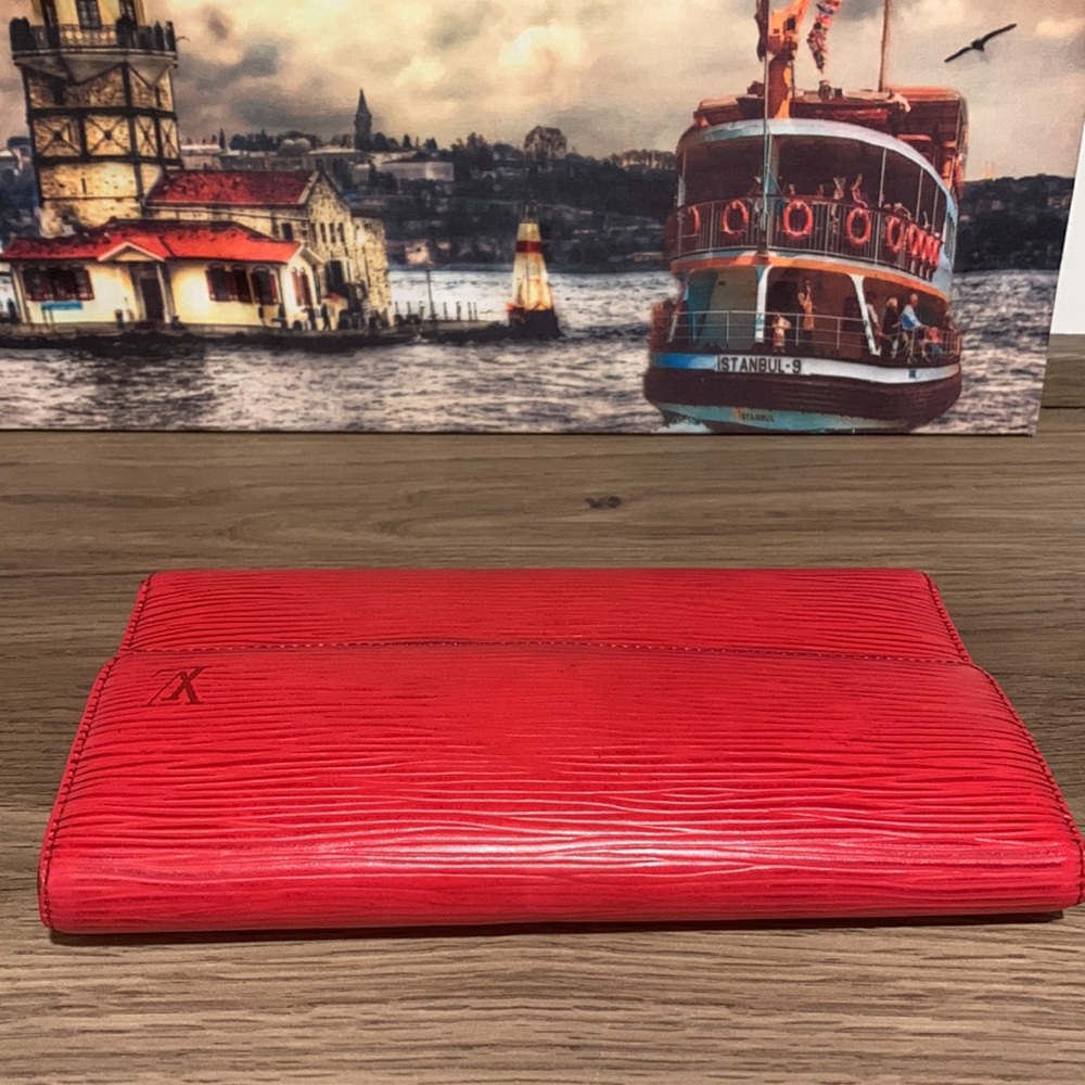 ❤️Sold❤️Louis Vuitton Epi Leather Porte Trésor International Wallet - Picture 8 of 13